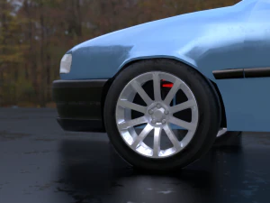 opel vectra a 3D Model