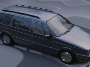 volkswagen passat b3 3D Модель