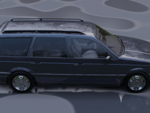 volkswagen passat b3 3D Модель