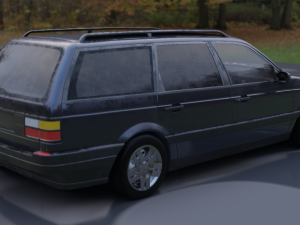 volkswagen passat b3 3D Модель