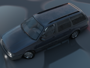 volkswagen passat b3 3D Модель