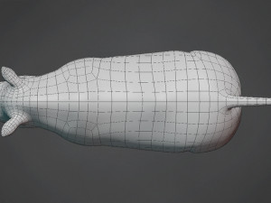 rhinoceros base mesh 3D Model