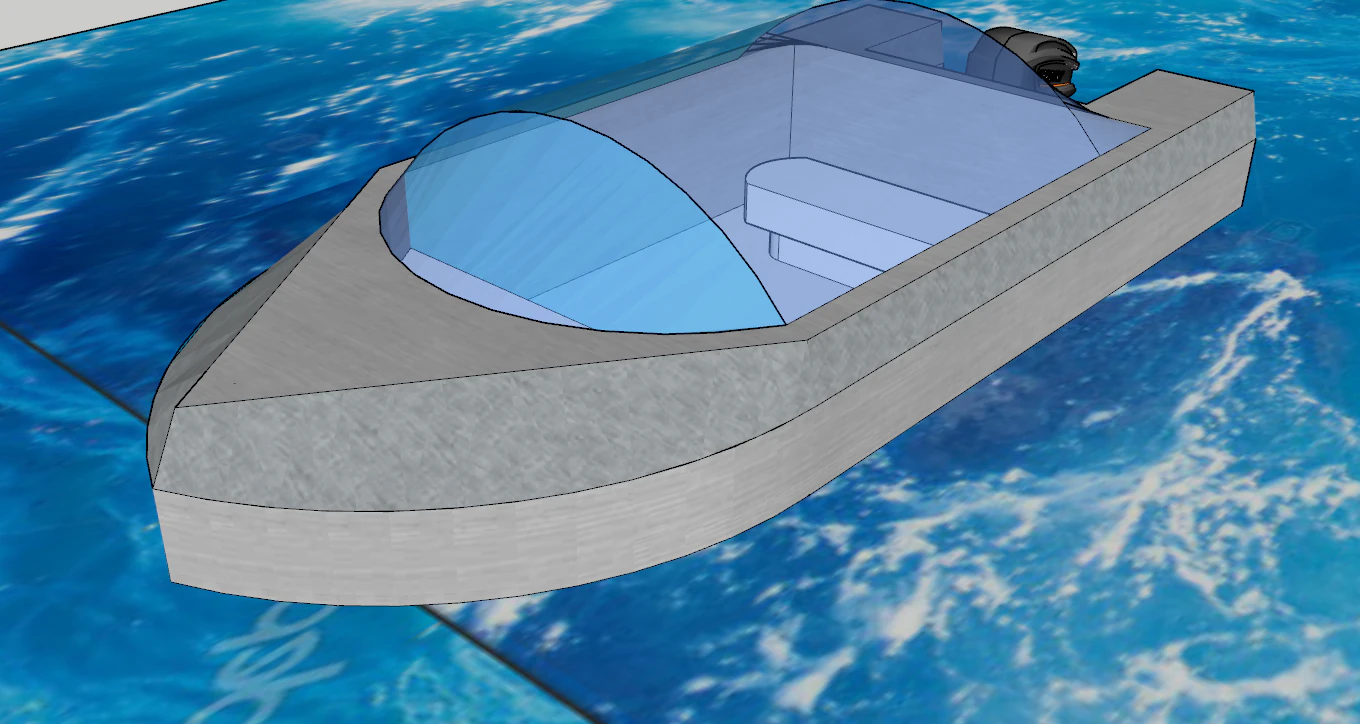 boat 3D Model .c4d .max .obj .3ds .fbx .stl .blend 