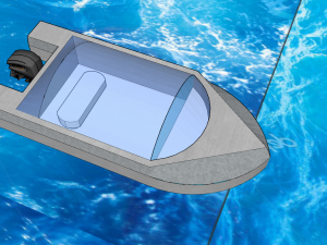 boat Modello 3D