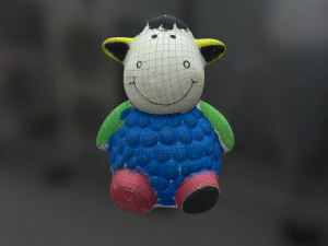 clay animal photogrammetry 3D Model