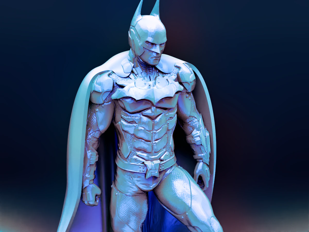 batman dark knight 3D Print Model .c4d .max .obj .3ds .fbx .stl .blend