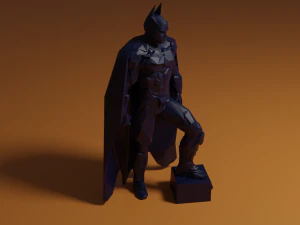batman low poly 3d print 3D Print Model
