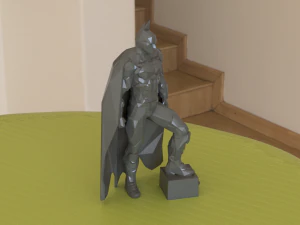 batman low poly 3d print 3D Print Model