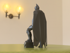 batman low poly 3d print 3D Принт Модель