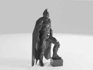 batman low poly 3d print 3D Print Model