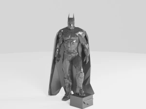 batman low poly 3d print 3D Print Model