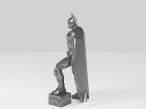 batman low poly 3d print 3D Print Model