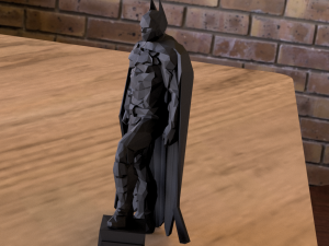 batman low poly 3d print 3D Принт Модель