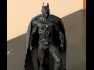 batman low poly 3d print 3D Print Model