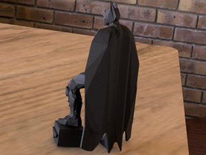 batman low poly 3d print 3D Принт Модель