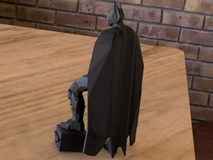 batman low poly 3d print 3D Print Model
