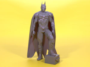 batman low poly 3d print 3D Print Model