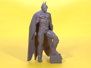 batman low poly 3d print 3D Print Model