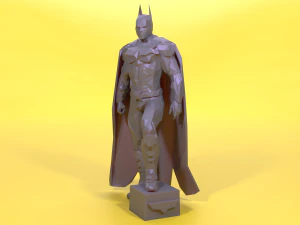 batman low poly 3d print 3D Print Model