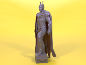batman low poly 3d print 3D Принт Модель