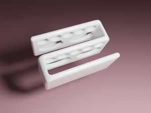 toothbrush holder Model do druku 3D