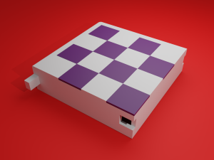 chess board avengers vs justice league 3D Print Model