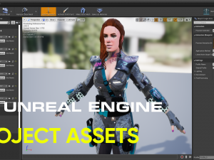 Sci fi cyberpunk action girl adrestia-rigged Modelo 3D