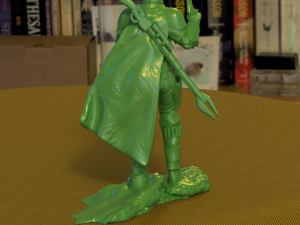baby yoda and the mandalorian 3D 프린트 모델