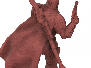 baby yoda and the mandalorian 3D 프린트 모델