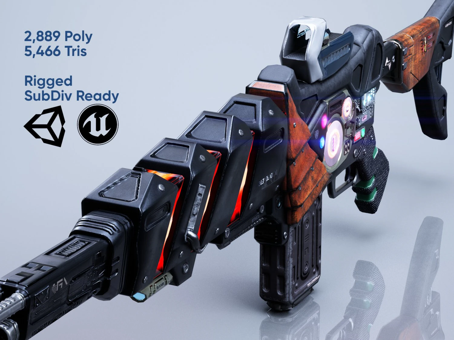 Scifi - encre 3D Model .c4d .max .obj .3ds .fbx .stl .blend 