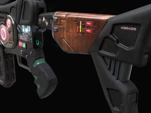 Scifi - encre 3D Model