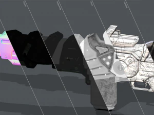 Scifi - encre 3D Model