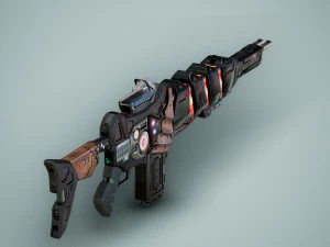 Scifi - encre 3D Model