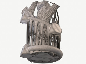 tree flower vase 3d print 3D Print Model