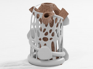 tree flower vase 3d print 3D Print Model