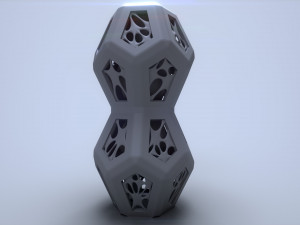 hexa-penta flower vase 3d print Modelo de Impressão 3D
