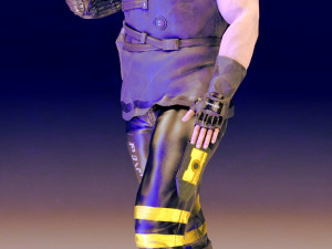 Sci fi cyberpunk action male-ednar cylo 3D Модель