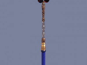 Anime Fantasy Sorceress Nienke Rigged 3D 모델