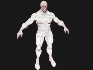 MechOrg Humanoid Cyborg Creature Rigged 3D Character 3D Model