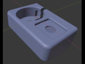 toothbrush and charger holder 3D Print Model