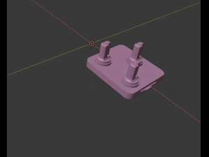 toothbrush and charger holder 3D Print Model