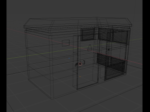 electric transformer box Modelo 3D