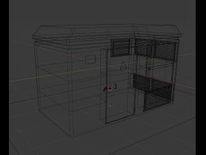 electric transformer box 3D Model