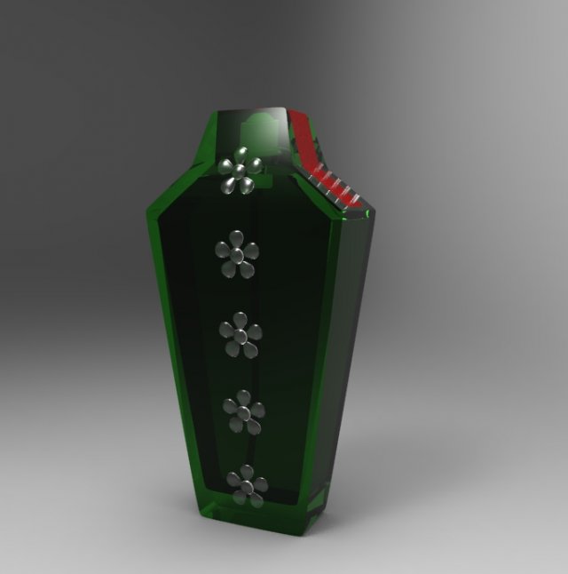 julian perfume bottle 3Dモデル .c4d .max .obj .3ds .fbx .stl .blend 