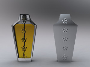 julian perfume bottle 3Dモデル