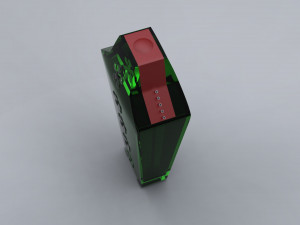 julian perfume bottle 3Dモデル