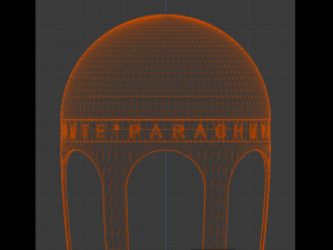 parachute lamp 3D Model