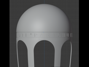 parachute lamp 3D Model