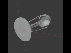 parachute lamp 3D Model