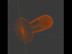 parachute lamp 3D Model